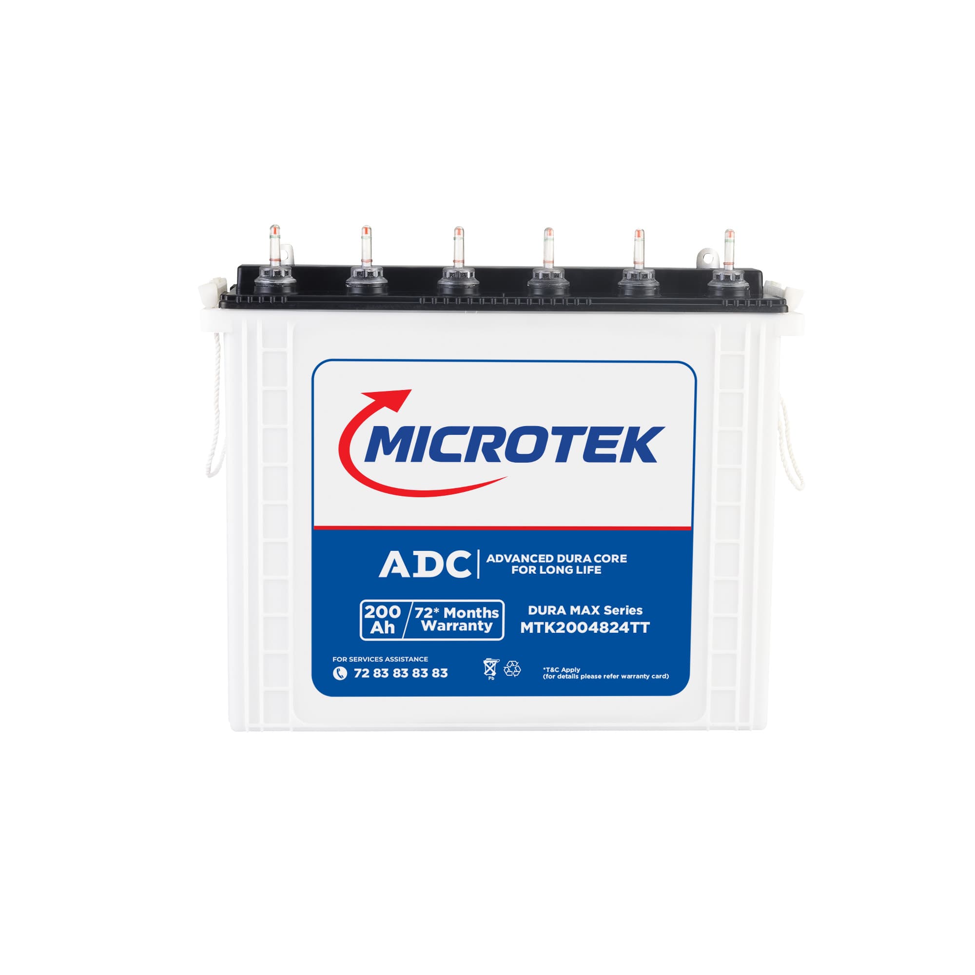 Dura MAX MTK2004824TT 200Ah 12V with ADC